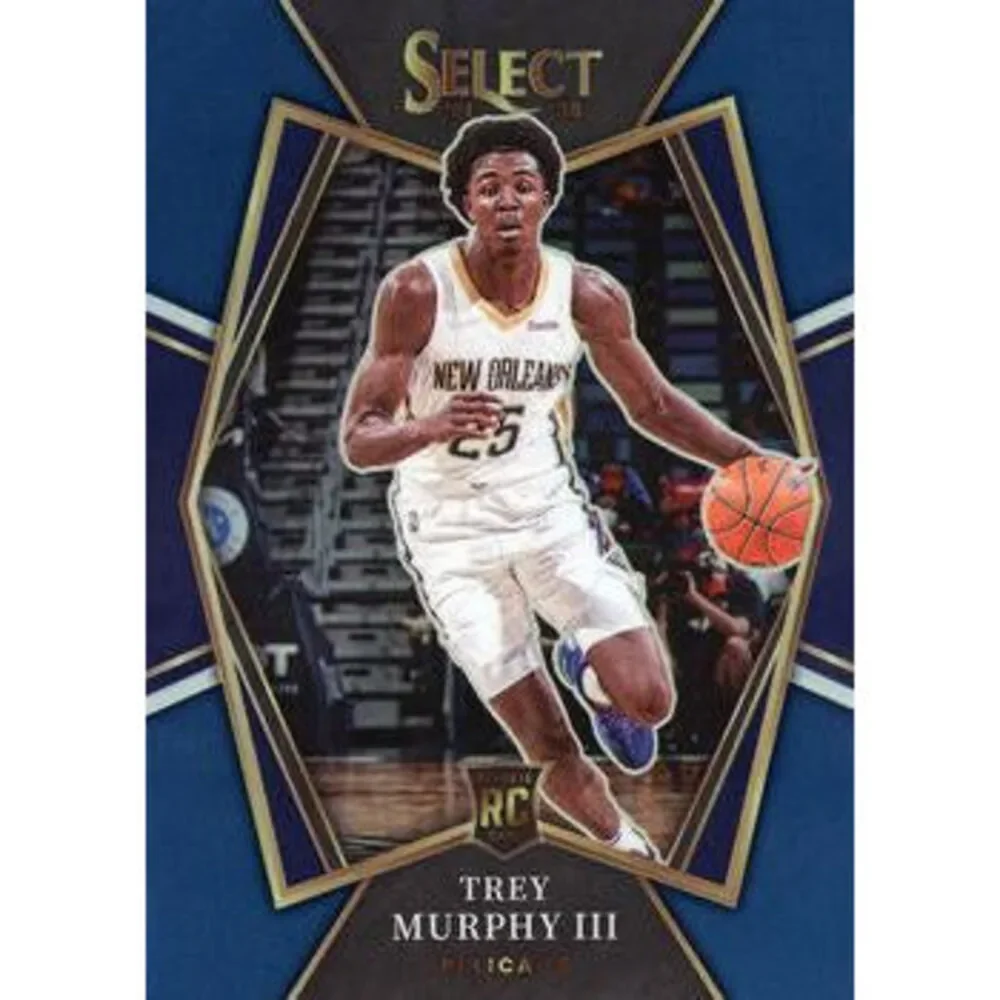 2021-22 Panini Select Trey Murphy III RC Blue Prizm 151 New Orleans Pelicans